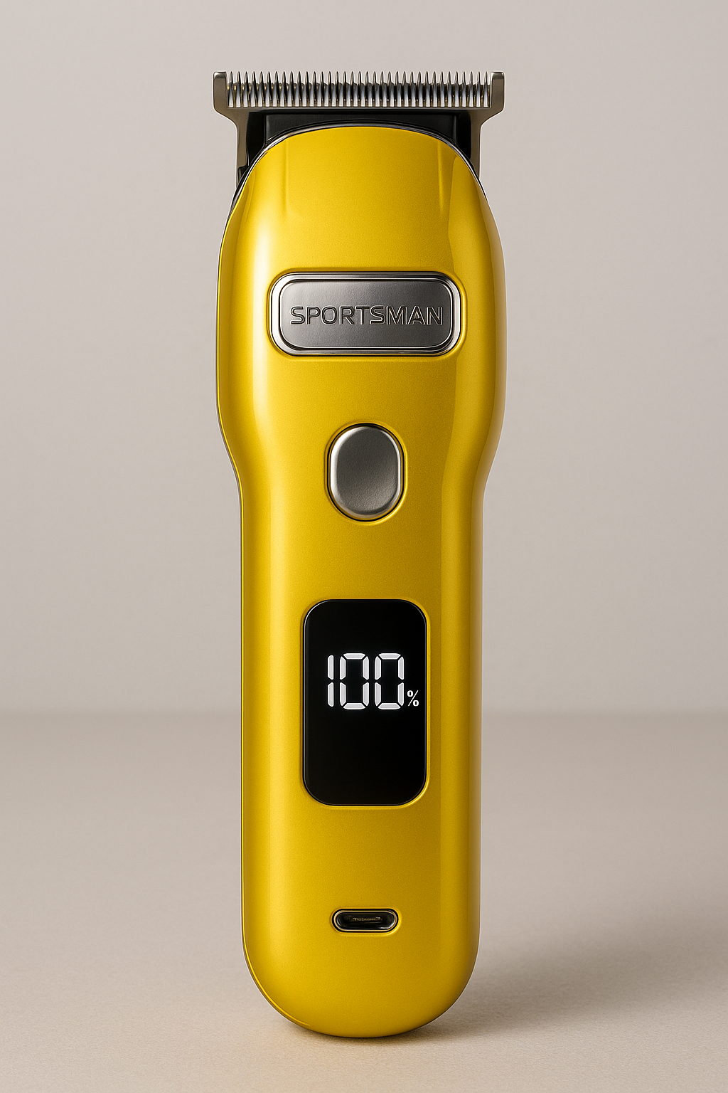 SPORTSMAN High-End Yellow Hair Clipper: